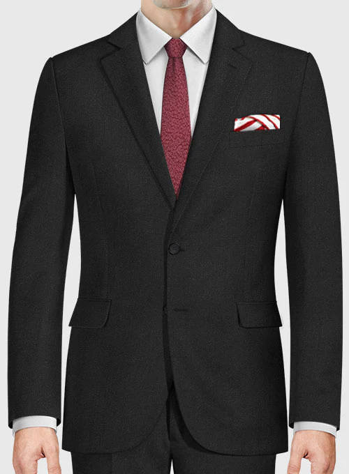 Lanificio Zegna Trofeo Black Wool Jacket - Image 3