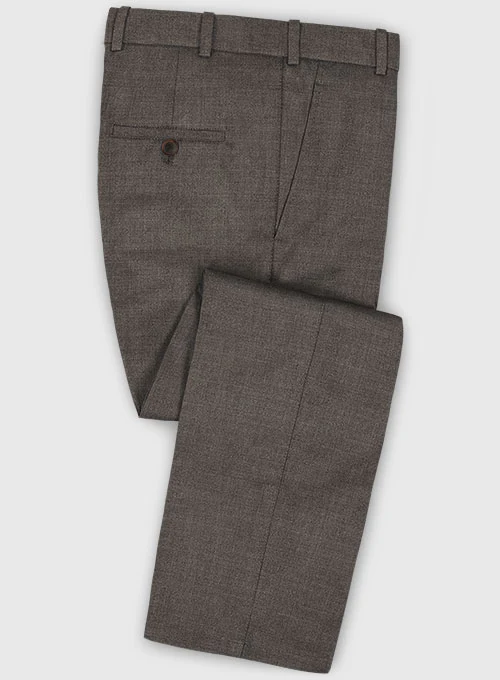 Lanificio Zegna Trofeo Brown Wool Suit - Image 5