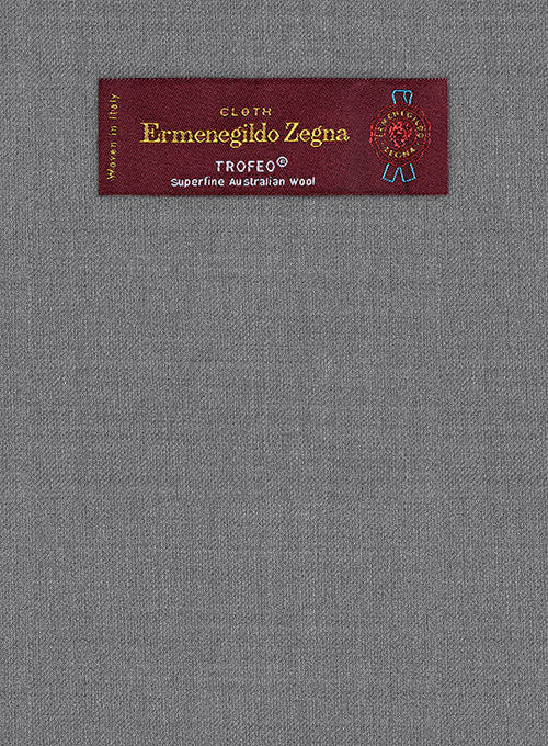 Lanificio Zegna Trofeo Gray Wool Pants - Image 8