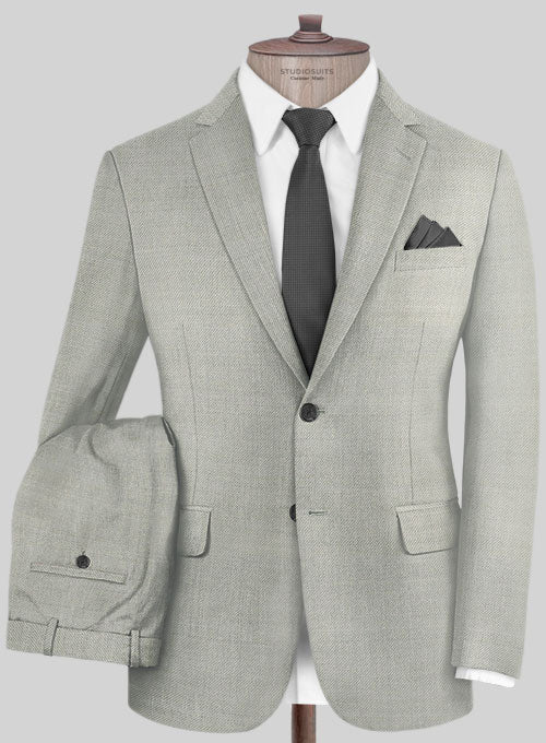 Lanificio Zegna Trofeo Light Gray Wool Suit