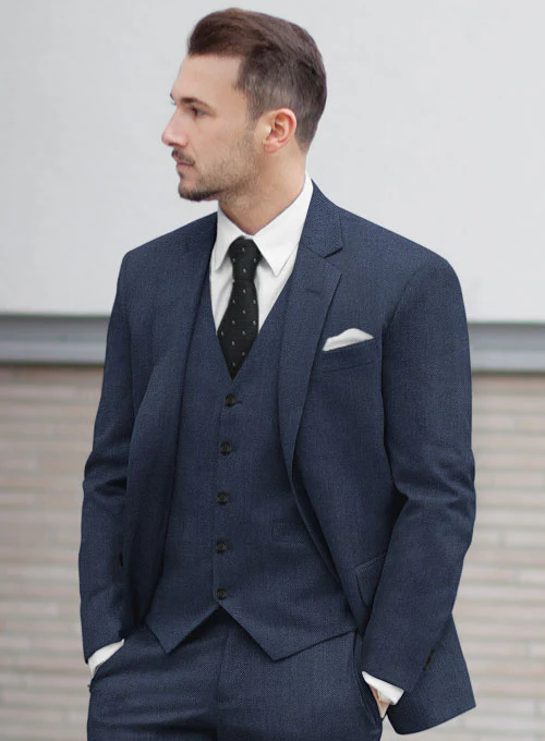 Lanificio Zegna Trofeo Royal Blue Wool Suit - Image 4