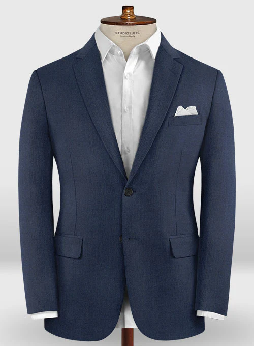 Lanificio Zegna Trofeo Royal Blue Wool Suit - Image 5