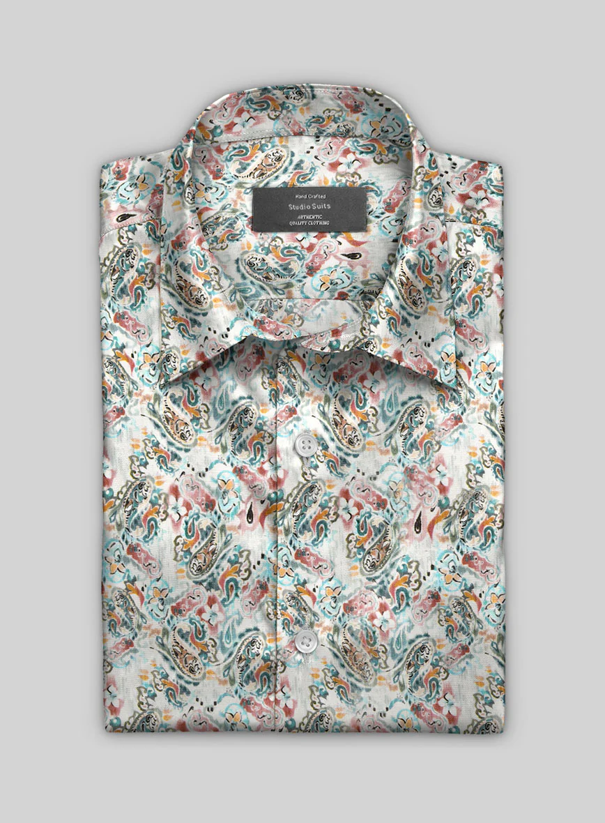 Zevran Silk Cotton Shirt - Image 2